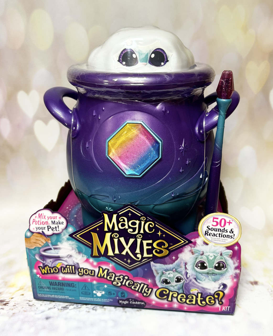 Інтерактивний Меджик Мікіс чарівний казанок фіолетовий Меджик Мікіс Magic Mixies Magical Misting Cauldron 123401