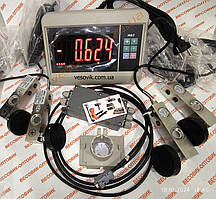 Комплект обладнання до 2000кг (ZEMIC MB7/Т7Е +LOCOSC LP7110 4шт +кабель +суматор) для виготовлення ваг