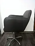 Крісло перукарське для клієнтів салону краси Stefan перукарські крісла на гідравліці (Польща) VM831, фото 6