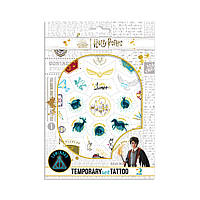 Набір дитячих тимчасових татуювань Harry Potter Гарі Потер Гаррі Поттер тату світяться у темряві