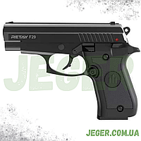 Стартовий сигнальний пістолет Retay F29 Black 9мм, Сигнально шумовий пістолет Retay F29 Black для самооборони