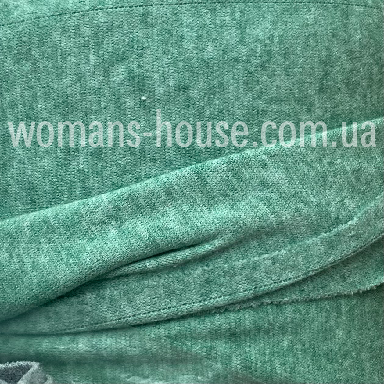 Ангора Євро Двостороння (королівська) Бірюза меланж, фото 1