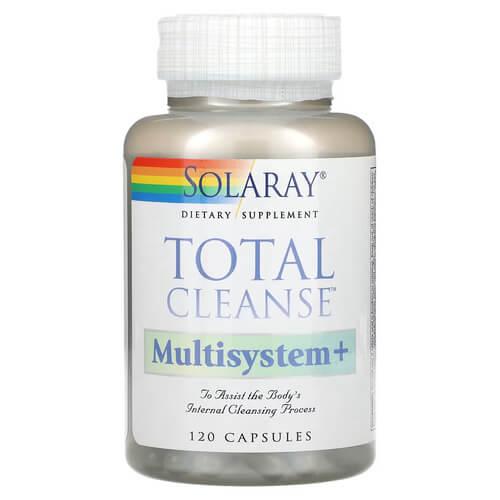 Solaray Total Cleanse Multisystem+ 120 капсул, фото 1