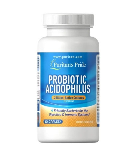 Puritan's Pride Probiotic Acidophilus 4 billion 60 таблеток