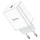 Мережевий зарядний пристрій HOCO C104A Stage single port PD20W charger White, фото 4