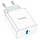 Мережевий зарядний пристрій HOCO C104A Stage single port PD20W charger White, фото 5