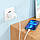 Мережевий зарядний пристрій HOCO C104A Stage single port PD20W charger set (C to iP)(EU) White, фото 8