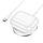 Бездротовий зарядний пристрій BOROFONE BQ32 Original series magnetic wireless fast charger White, фото 6