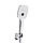 Змішувач для ванни Qtap Gemini (з душовим гарнітуром) QTGEM259CRW45683 Chrome/White, фото 5