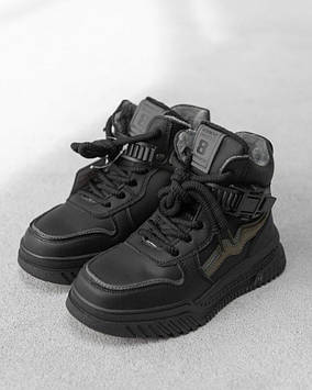 Дитячі черевики black НП4857