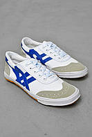 Кеди чоловічі білого кольору на шнурівці р.42 193294M