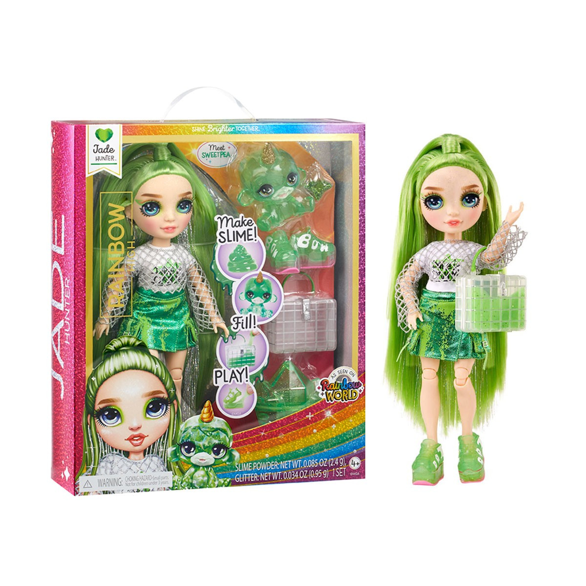 Ігровий набір з лялькою Rainbow High серії Classic - Джейд, фото 1