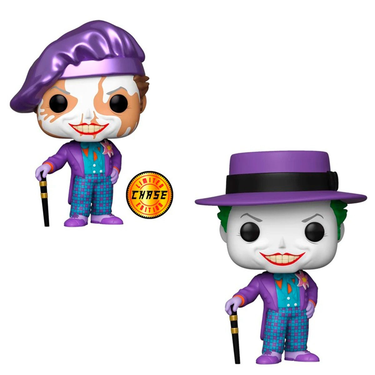Колекційна фігурка  Funko POP! серії Batman 1989 - JOKER WITH HAT WITH CHASE, фото 1