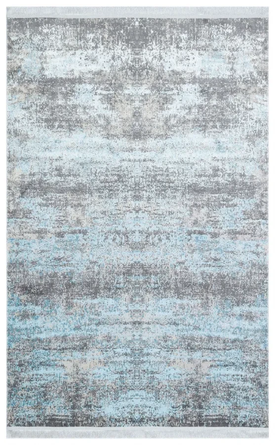 Килим Sateen ST 01 Aqua XW сіро-блакитний прямокутний 160*230 см