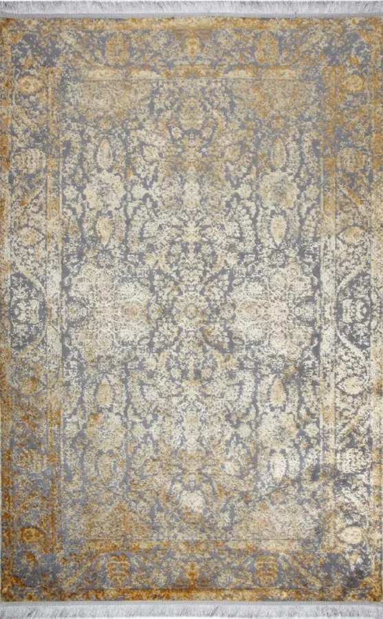 Килим Sateen ST 02 Terra XW сіро-теракотовий прямокутний 160*230 см