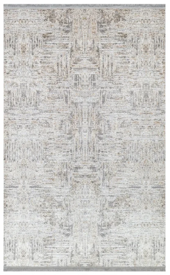 Килим Sateen ST 08 Beige Gold XW сіро-бежевий прямокутний 160*230 см