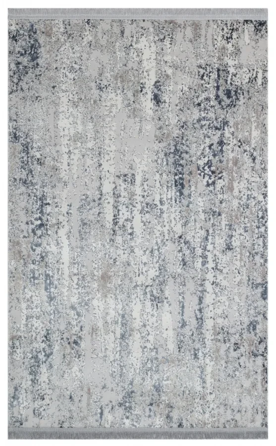 Килим Sateen ST 10 Silver Marine XXW сіро-синій прямокутний 160*230 см