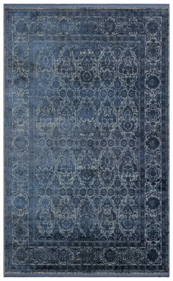 Килим Verona Dyed VRD 01 Dark Navy синій прямокутний 160*230 см