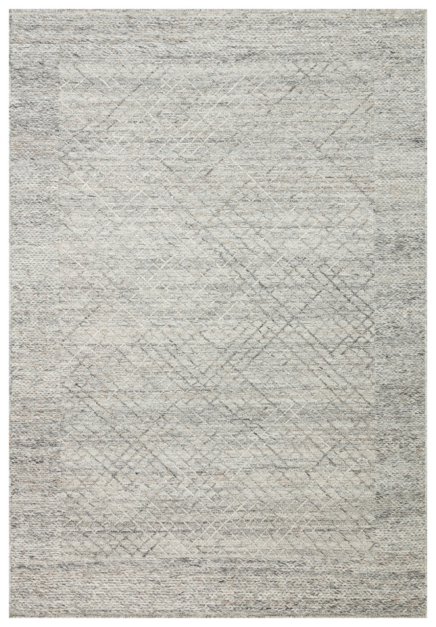 Килим ручної роботи Roxburry Grey сірий прямокутний 140*200 см