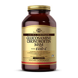 Extra Strength Glucosamine Chondroitin MSM with Ester-C® - 180 tabs