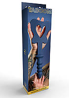 Силіконова шльопанка з тримачем у вигляді анальної пробки Taboom Silicone Supreme, синій kitty.in.ua