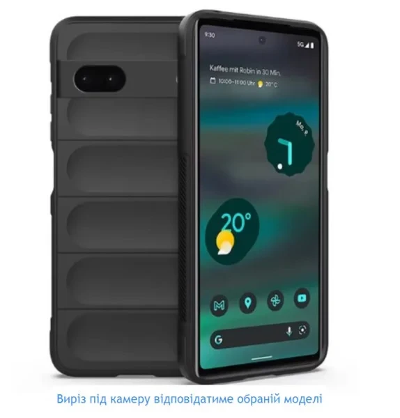 Чохол-накладка Infinity Airbag Silicon Honor 400 Black, фото 1