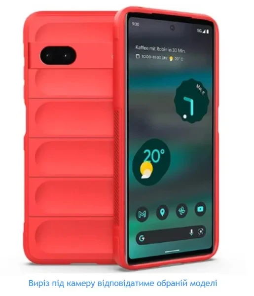 Чохол-накладка Infinity Airbag Silicon Honor 400 Red, фото 1