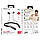 Навушники BOROFONE BE67 Sound neck-mounted BT earphones Black, фото 5