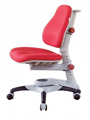 Дитяче крісло Оксфорд KY-618 Red Fabric червоний однотон