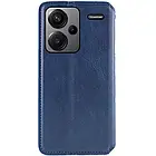 Чохол-книжка GETMAN Cubic (PU) для Xiaomi Redmi Note 13 Pro + Blue, фото 5