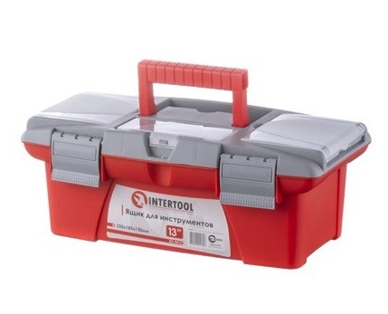 Скринька для інструментів 13" (335 х 185 х 130 мм) INTERTOOL BX-0413