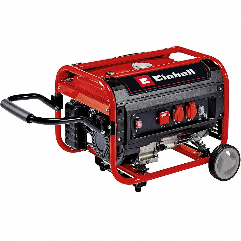 Генератор 3,1 кВт однофазний Einhell TC-PG 35/E5 бензиновий, для дачі, будинку, резервне живлення