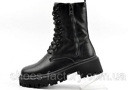 Зимові черевики жіночі ITTS чорні, фото 1