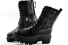 Зимові черевики жіночі ITTS чорні, фото 3