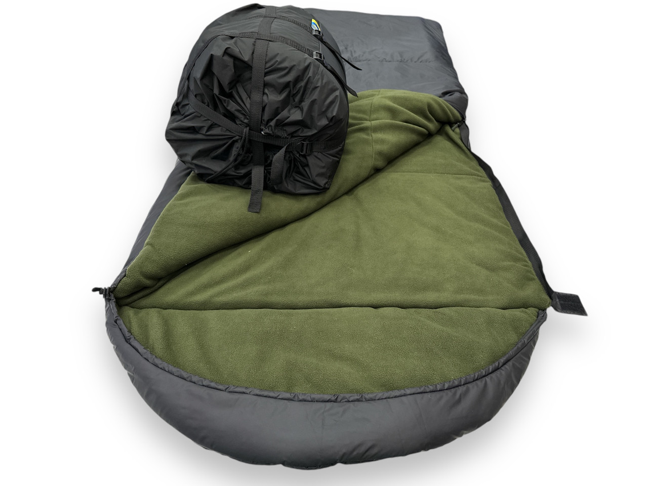 Спальний мішок Широкій (до - 20) зимової спальнік на флісі, фото 1