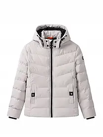 Зимова дута тепла куртка з капюшоном на хлопчика