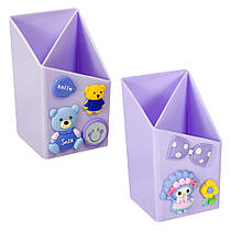 Підставка для канцелярського приладдя два відділення Leader ММ8860