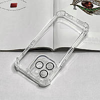 Чохол на iPhone 15 Pro Max. Чохол з захистом камери та амортизуючими кутами Armor Anti-Drop