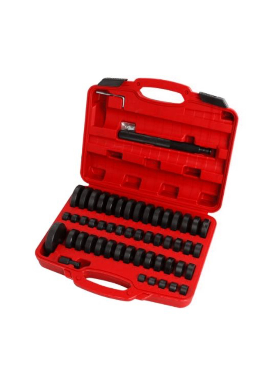 Набір для демонтажу втулок, підшипників, цапф Kraft&Dele KD10699 52 шт.