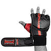 Рукавиці для MMA PowerPlay 3093 Чорні XL, фото 3