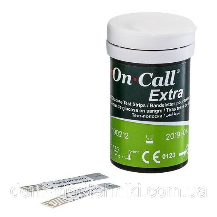 Тест-смужки Он Колл Екстра | On Call Extra, 25 шт.