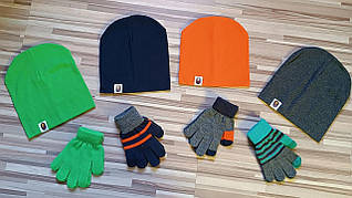 Шапки однотонні