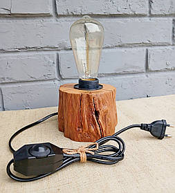 Світильник лофт з лампою Едісона, ручна робота.