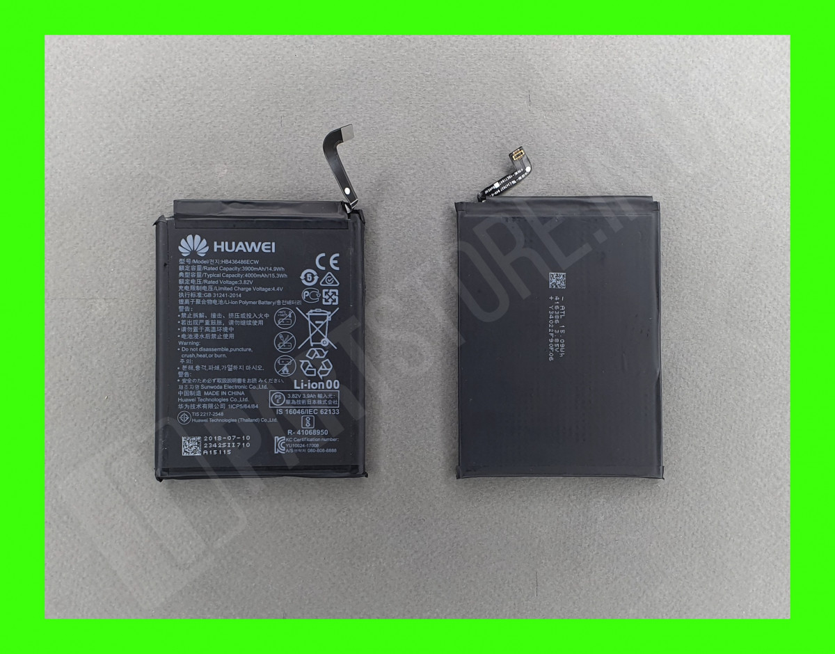 Акумулятор Huawei Mate 10 / Mate 10 Pro / Mate 20 Pro / P20 / P20 Pro (HB436486ECW) сервісний оригінал