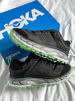 Зимові Чоловічі Кросівки Hoka Tor Ultra Low Gore-Tex Black Zest / Хока Тор Ультра Гор Текс Зест Низькі Чорні, фото 5