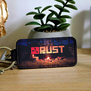 Брелок на ключі Rust "Багаття" / Раст