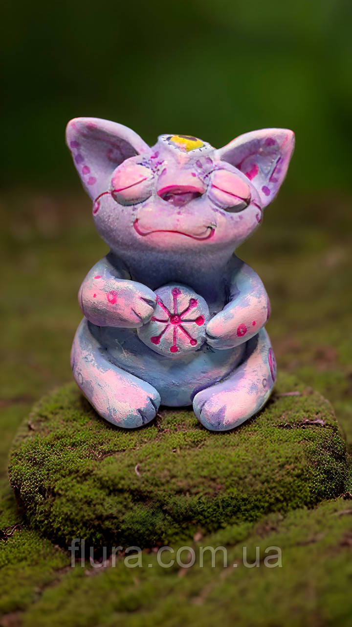 Керамічна фігурка ручної роботи «Максі Кент» / Статуетка сувенір кераміка, оберіг для дому