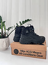 Зимові Кросівки Nike ACG Air Zoom Gaiadome Gore-Tex Black / Найк АСГ Аїр Зум Гаядом Гор Текс Чорні, фото 6