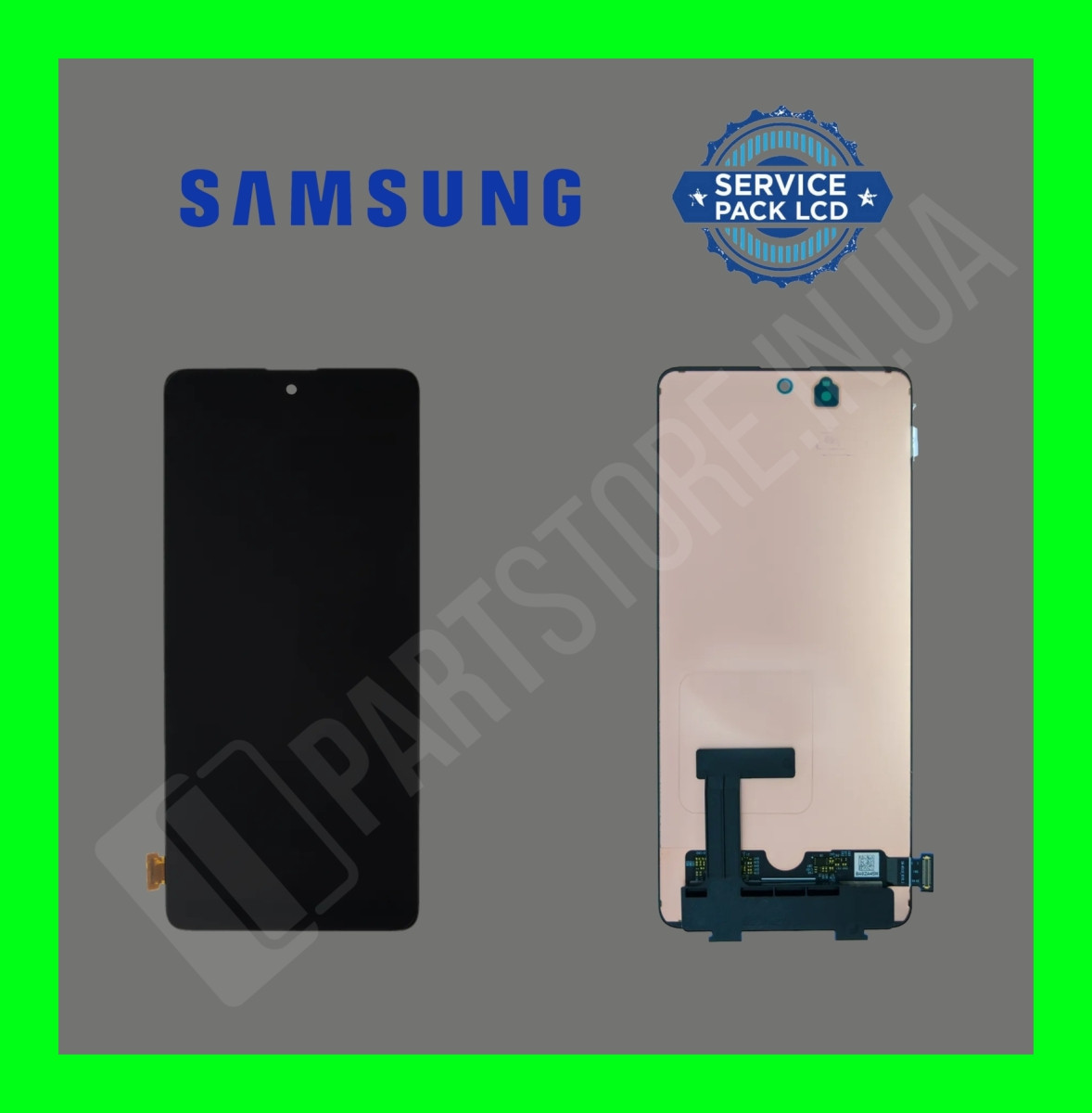 Дисплей Samsung M515 M51 2020 (GH82-23568A) сервісний оригінал без рамки (переклеєне скло)