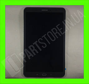 Дисплей Samsung T580 Black Tab A 10.1 (GH97-19022A) сервісний оригінал у зборі з рамкою